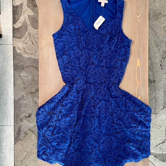 NWT blue lace dress - Picture 2 of 7
